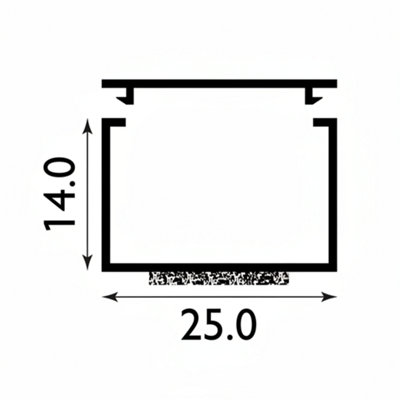 Plastic White Mini Trunking Self Adhesive PVC Cable Tidy 1 Metre ...