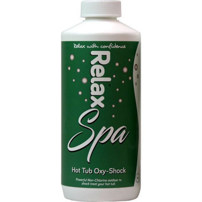 Plastica 1kg Relax Spa Non Chlorine Oxy Shock | DIY at B&Q