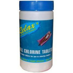 Plastica 6 x 1kg Relax Small Chlorine Tabs
