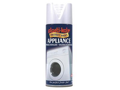 PlastiKote 440.0000649.076 Twist & Spray Appliance Enamel Gloss White 400ml PKT619