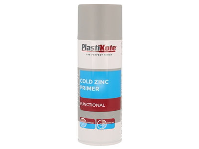 PlastiKote 440.0071025.076 Trade Cold Zinc Spray Primer 400ml PKT71025