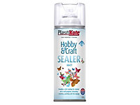 PlastiKote 440.0414003.076 Hobby & Craft Sealer Spray Clear Matt 400ml PKT4143