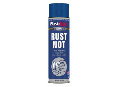 PlastiKote Rust Not in Matt Midnight Blue - 500ml for Ultimate Rust ...