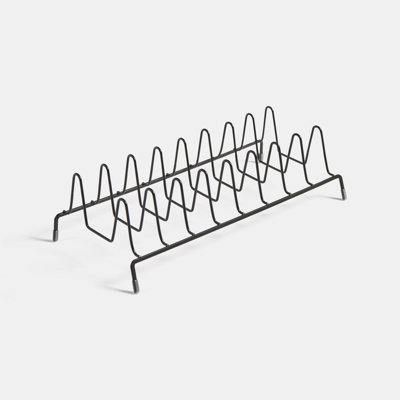 Plate Organiser Storage Dish Drying Rack Metal Drainer