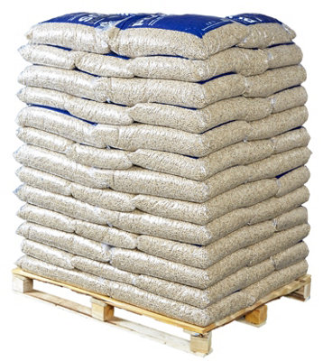 Platinum Plus Wood Pellets Pallet Certified EnPlus A1 Pizza Oven u0026 Biomass  Fuel | DIY at Bu0026Q