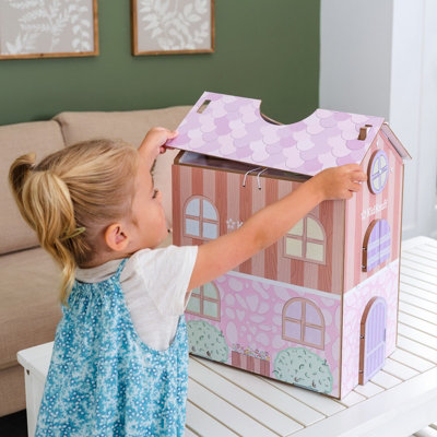 Play & Store Cottage Dollhouse - Wood/Plastic/Metal - L95 x W38 x H45 cm - 6