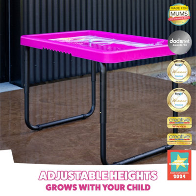 Play Tray Activity Table for Kids, Sensory Play Tray, Kids Messy Play Table