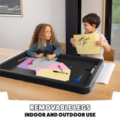 Play Tray Activity Table for Kids, Sensory Play Tray, Kids Messy Play Table
