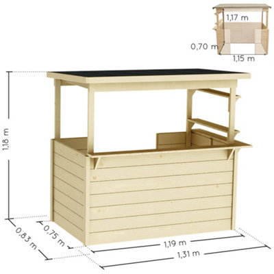 Playa Childrens Market Stall 4 x 3 - 5