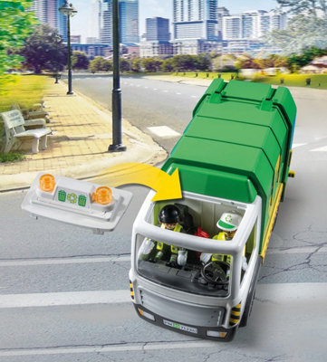 PLAYMOBIL 71234 City Life Recycling Truck Toy Bin Lorries Playset Kids