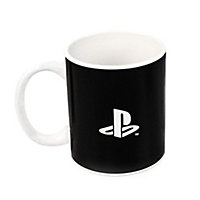 Playstation Heat Changing Mug White/Black/Navy (One Size)