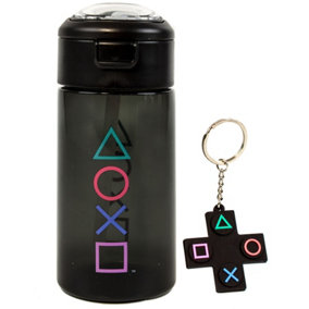 Playstation Symbols Sports Bottle Set Black (One Size)