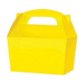 Playwrite Candy Party Snack Box (Pack of 10) Yellow (One Size)