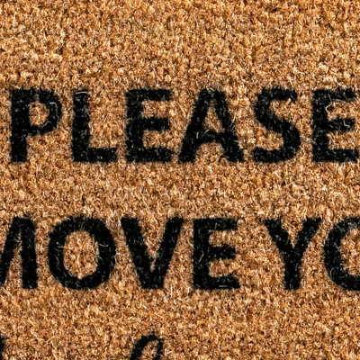 Please Remove Your Louboutins Doormat - 3