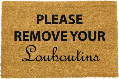 Please Remove Your Louboutins Doormat - 5