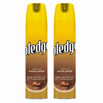 Pledge Expert Care Wood Polish Shines & Protects Classic 250ml x 2