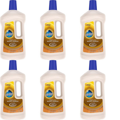 Pledge Gentle Wood Floor Cleaner - 750ml (320812) (Pack of 6)