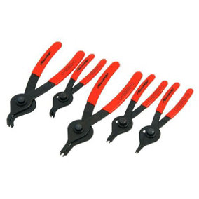 Pliers - 5 piece Set / Ring Pliers Circlip Snap Ring (Neilsen CT1343)