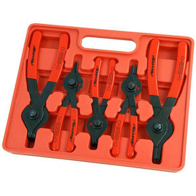 Pliers - 5 piece Set / Ring Pliers Circlip Snap Ring (Neilsen CT1343)
