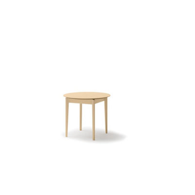 Plot 5 Elegant Light Oak Extendable Dining Table - Versatile Dining Solution - W90-210cm x H77cm x D90cm