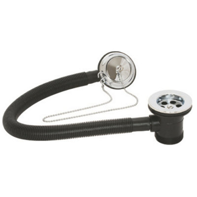 Plug and Chain Bath Waste, Chrome