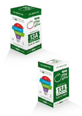 Plug and Grow 13A Inductive heavy duty Plug in Timer -will switch 13A of ALL lighting types - 4
