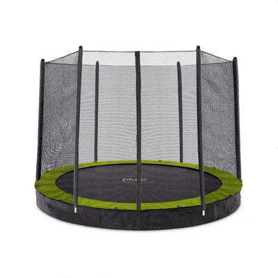 Plum 10ft Circular In-Ground Trampoline and Enclosure