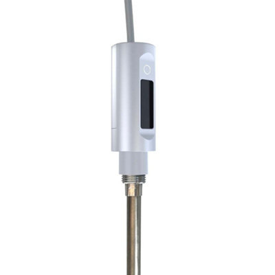 Plum&Clay 400W Chrome Slim Smart Electrical Thermostatic Radiator ...