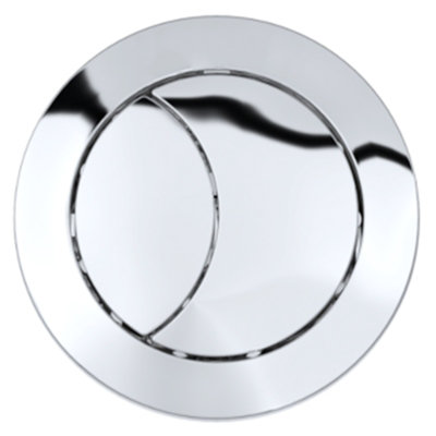 Plum&Clay Ajax 2 in 1 Close Coupled Rimless Toilet Pan with Cistern & Basin inc. Chrome Flush Button