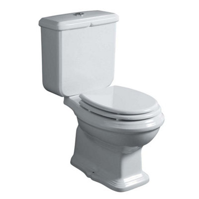 Plum&Clay Altara Traditional Close Coupled Toilet