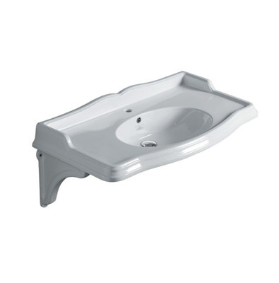 Plum&Clay Altara Traditional Console Basin with Ceramic Legs