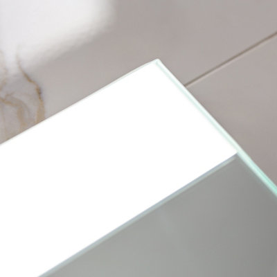 Plum&Clay Amy LED Illuminated Bathroom Mirror (H)600mm (W)1250mm