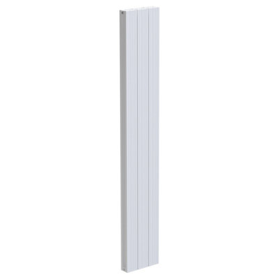 Plum&Clay Auren White Aliminium Vertical Double Panel Radiator ...