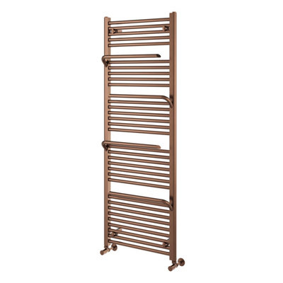 Plum&Clay Jenna Bronze Heated Towel Rail (H)1500mm (W)550mm