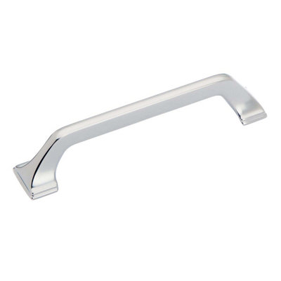 Plum&Clay Kingham Traditional Chrome Cabinet Door Pull Bar Handle (W)152mm