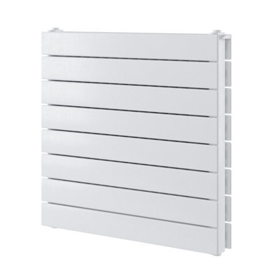 Plum&Clay Leonardo White Horizontal Convector Radiator - (W)600mm (H)600mm Price Comparisons | Compare The Build