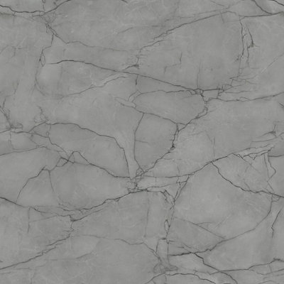 Plum&Clay Marmo Grigio Dark Grey Marble Effect Bathroom Laminated Worktop (T) 2.8cm (L) 150cm (W) 31cm