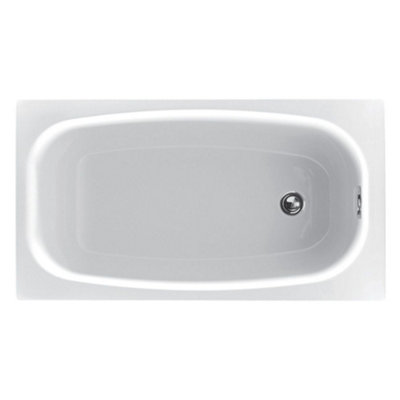 Plum&Clay Martell Reinforced Acrylic Space Saver Bath (L)1680mm (W)700mm