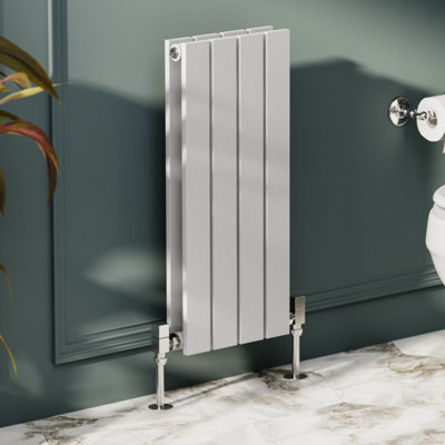 Plum&Clay Porter White Double Horizontal Flat Panel Radiator (H)600mm (W)272mm Price Comparisons | Compare The Build
