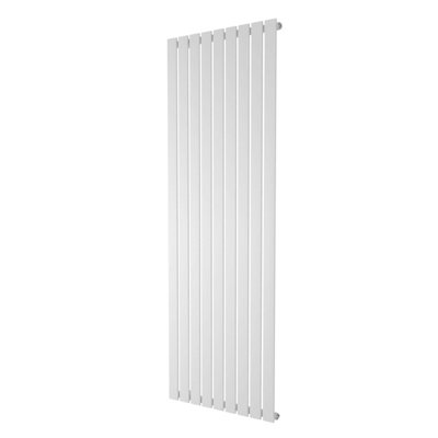 Plum&Clay Porter White Single Vertical Flat Panel Radiator (H)1800mm (W)610mm