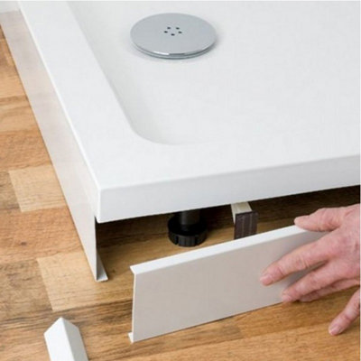 Plum&Clay Shower Tray Riser Leg Set & Plinth Kit for Square & Rectangle ...