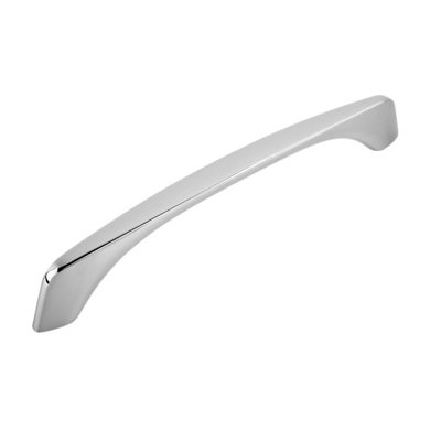 Plum&Clay Silken Chrome Cabinet Door Pull Bar Handle (W)186mm