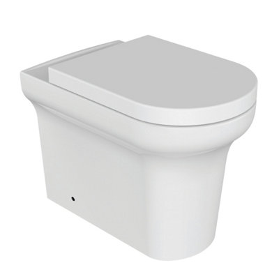 Plum&Clay Starlyn Ceramic Back to Wall Toilet & Soft Close Seat
