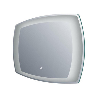 Plum&Clay Taylor LED Illuminated Backlit Bathroom Mirror (H)600mm (W)800mm