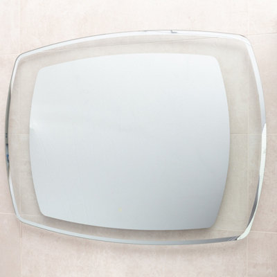 Plum&Clay Taylor LED Illuminated Backlit Bathroom Mirror (H)750mm (W)1000mm