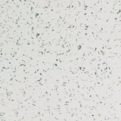 Plum&Clay White Quartz Bathroom Laminated Worktop (T) 2.8cm (L) 150cm (W) 31cm