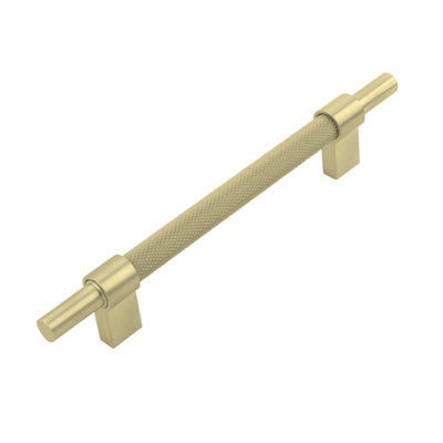 Plum&Clay Zenith Brushed Gold Cabinet Door Pull Bar Handle (W)257mm