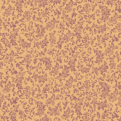 Plum Metallic Gold Floral Wallpaper Leaves Flower Leaf Swirls Modern Luxury