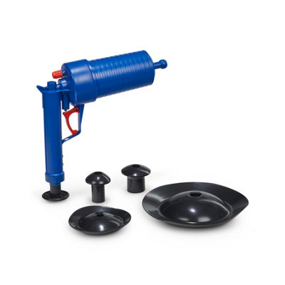 Plumbers Drain Clearing Air Gun Plunger Sink Unblocker