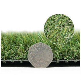 Plush Artificial Grass, 45mm Artificial Grass, Premium Synthetic Artificial Grass, Fake Grass For Lawn-2m(6'6") X 4m(13'1")-8m²